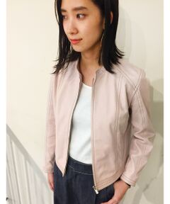 TOMORROWLAND / トゥモローランド レザーブルゾン・ジャケット | ラムレザー ジップアップブルゾン