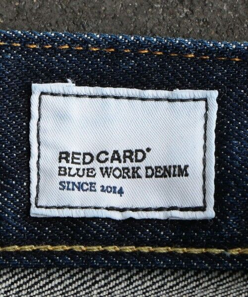 TOMORROWLAND / トゥモローランド デニムパンツ | 【別注】RED CARD×BLUE WORK コットンデニム 5ポケットスリムパンツ（ダークユーズド） | 詳細13