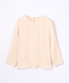 TOMORROWLAND / トゥモローランド シャツ・ブラウス | シルクサテン バックタックブラウス