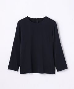 TOMORROWLAND / トゥモローランド シャツ・ブラウス | シルクサテン バックタックブラウス