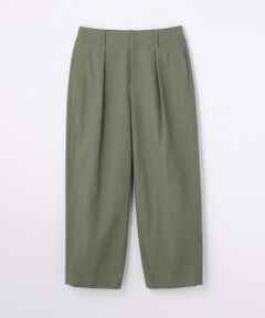 TOMORROWLAND / トゥモローランド ショート・ハーフ・半端丈パンツ | コットンキュプラツイル タックテーパードパンツ