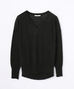 TOMORROWLAND / トゥモローランド ニット・セーター | リネン Vネックプルオーバー