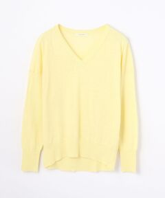 TOMORROWLAND / トゥモローランド ニット・セーター | リネン Vネックプルオーバー