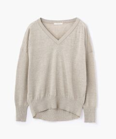 TOMORROWLAND / トゥモローランド ニット・セーター | リネン Vネックプルオーバー