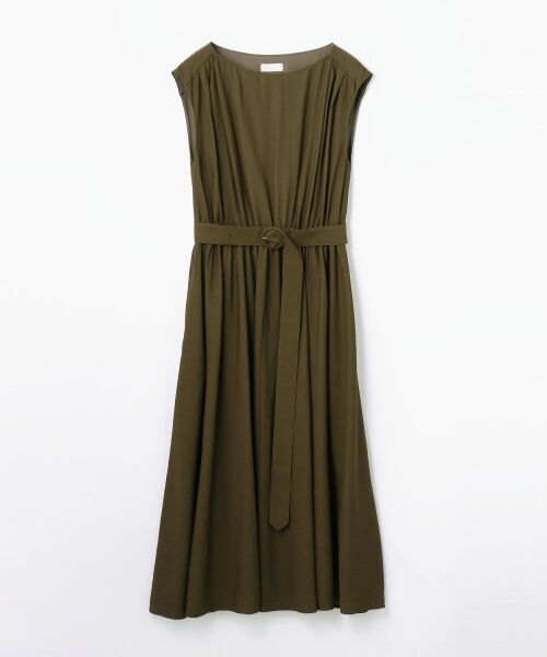 セール レーヨンナイロン ベルテッドワンピース ロング マキシ丈ワンピース Tomorrowland トゥモローランド ファッション通販 タカシマヤファッションスクエア