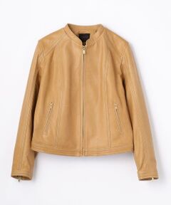 TOMORROWLAND / トゥモローランド レザーブルゾン・ジャケット | ラムレザー ジップアップブルゾン