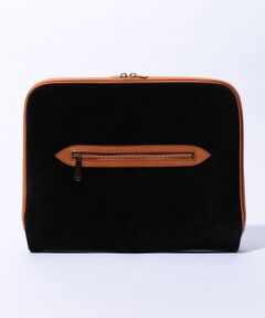 TOMORROWLAND suede / clutch クラッチバッグ