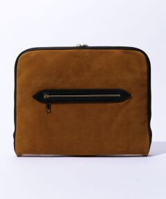 TOMORROWLAND suede / clutch クラッチバッグ