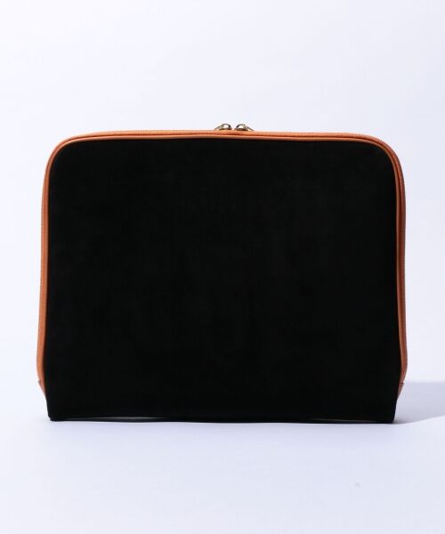 TOMORROWLAND suede / clutch クラッチバッグ