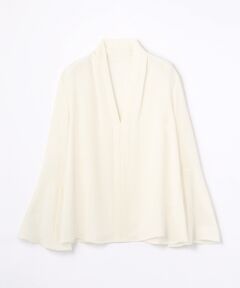 TOMORROWLAND / トゥモローランド シャツ・ブラウス | シアーツイル フレアスリーブブラウス