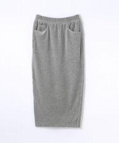 TOMORROWLAND / トゥモローランド ミニ・ひざ丈スカート | リブコールジャージー タイトスカート