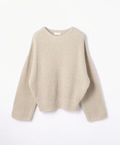 TOMORROWLAND / トゥモローランド ニット・セーター | ウールアンゴラ ワイドスリーブプルオーバー