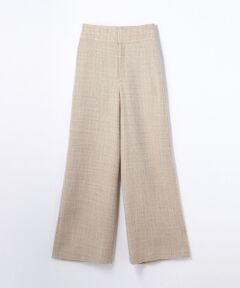 TOMORROWLAND / トゥモローランド その他パンツ | ウールシルクヘリンボーン ハイウエストワイドパンツ