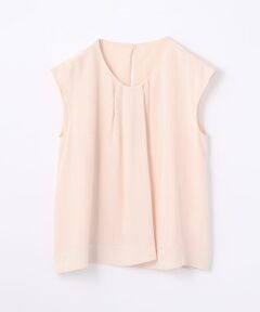 TOMORROWLAND / トゥモローランド シャツ・ブラウス | シルクデシン フレンチスリーブブラウス