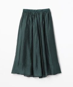 TOMORROWLAND / トゥモローランド ミニ・ひざ丈スカート | シルクナイロンオーガンジー ギャザースカート