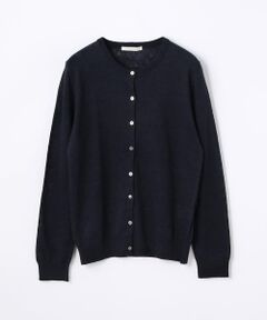 TOMORROWLAND / トゥモローランド カーディガン・ボレロ | リネン クルーネックカーディガン