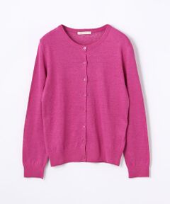 TOMORROWLAND / トゥモローランド カーディガン・ボレロ | リネン クルーネックカーディガン