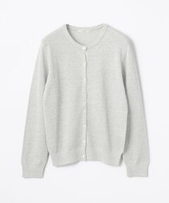 TOMORROWLAND / トゥモローランド カーディガン・ボレロ | リネン クルーネックカーディガン