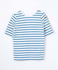 TOMORROWLAND / トゥモローランド カットソー | 【別注】LE MINOR × GALERIE VIE バックオープンボーダーカットソー