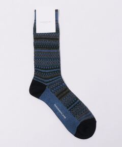 TOMORROWLAND / トゥモローランド ソックス | TOMORROWLAND コットンナイロン ジャカードソックス