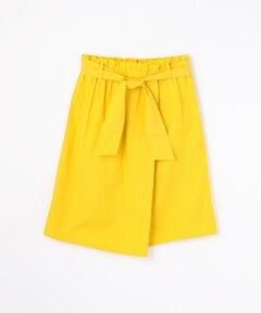 TOMORROWLAND / トゥモローランド ミニ・ひざ丈スカート | コットントロピカル ベルテッドスカート