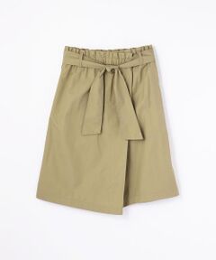 TOMORROWLAND / トゥモローランド ミニ・ひざ丈スカート | コットントロピカル ベルテッドスカート