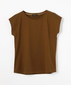 TOMORROWLAND / トゥモローランド カットソー | コットンジャージー フレンチスリーブプルオーバー