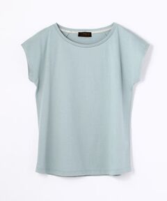 TOMORROWLAND / トゥモローランド カットソー | コットンジャージー フレンチスリーブプルオーバー