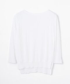 TOMORROWLAND / トゥモローランド ニット・セーター | ハイゲージクレープコットン 2wayプルオーバー