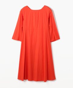 TOMORROWLAND / トゥモローランド ミニ丈・ひざ丈ワンピース | コットンタイプライター ボートネックワンピース