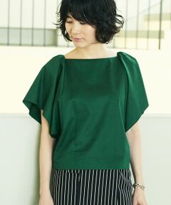 TOMORROWLAND / トゥモローランド シャツ・ブラウス | モダンコットン ラッフルスリーブプルオーバー