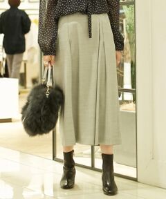 TOMORROWLAND / トゥモローランド その他パンツ | レーヨンウールオックス クロップドガウチョパンツ