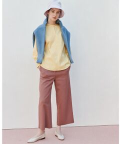 TOMORROWLAND / トゥモローランド シャツ・ブラウス | ブロードストレッチ スタンドカラーブラウス