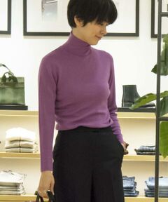 TOMORROWLAND / トゥモローランド ニット・セーター | スーパーファインウール タートルネックプルオーバー
