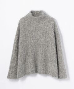 TOMORROWLAND / トゥモローランド ニット・セーター | アンゴラウールナイロン ハイネックプルオーバー