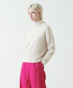 TOMORROWLAND / トゥモローランド ニット・セーター | フラッフィーヤーン タートルネックプルオーバー