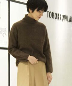 TOMORROWLAND / トゥモローランド ニット・セーター | フラッフィーヤーン タートルネックプルオーバー