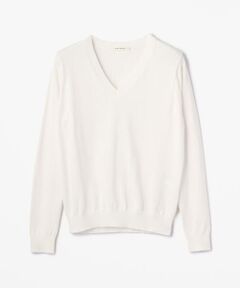 TOMORROWLAND / トゥモローランド ニット・セーター | 14Gコットン Vネックプルオーバー