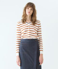 TOMORROWLAND / トゥモローランド ニット・セーター | 14Gコットン Vネックプルオーバー