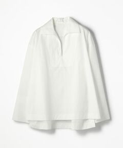 TOMORROWLAND / トゥモローランド シャツ・ブラウス | コットンタイプライター  スキッパーブラウス