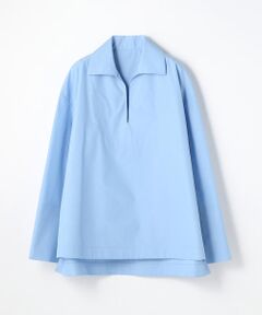 TOMORROWLAND / トゥモローランド シャツ・ブラウス | コットンタイプライター  スキッパーブラウス