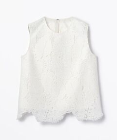 TOMORROWLAND / トゥモローランド シャツ・ブラウス | ボタニカルレース ノースリーブブラウス