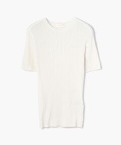 TOMORROWLAND / トゥモローランド ニット・セーター | コットンリブ クルーネックプルオーバー