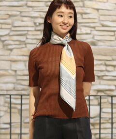 TOMORROWLAND / トゥモローランド ニット・セーター | コットンリブ クルーネックプルオーバー