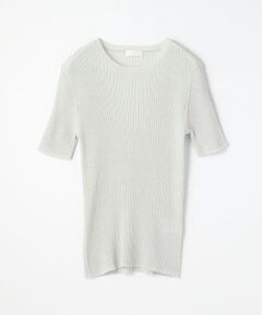 TOMORROWLAND / トゥモローランド ニット・セーター | コットンリブ クルーネックプルオーバー