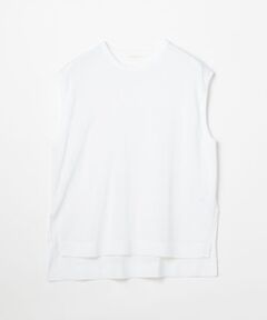 TOMORROWLAND / トゥモローランド ニット・セーター | クレープコットン ノースリーブプルオーバー