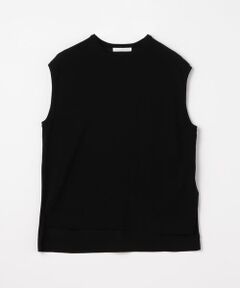 TOMORROWLAND / トゥモローランド ニット・セーター | クレープコットン ノースリーブプルオーバー