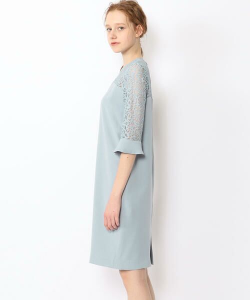 Sophistique Flicka レースコンビドレス ミニ丈 ひざ丈ワンピース Tomorrowland トゥモローランド ファッション通販 タカシマヤファッションスクエア