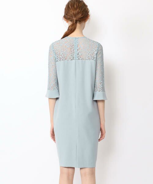 Sophistique Flicka レースコンビドレス ミニ丈 ひざ丈ワンピース Tomorrowland トゥモローランド ファッション通販 タカシマヤファッションスクエア