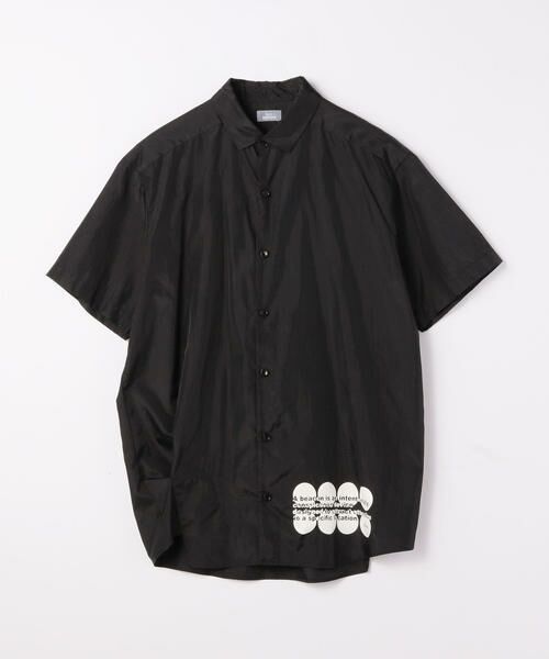 kolor / BEACON リップストップナイロン 半袖シャツ